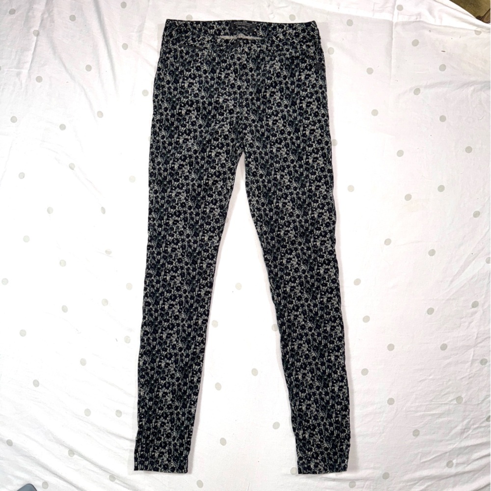 Maison Scotch x Punk Radar Velvet Print Skinny Pants Women’s 28